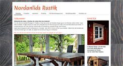 Desktop Screenshot of nordanlidsrustik.se