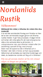Mobile Screenshot of nordanlidsrustik.se